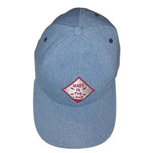 Made in the land hat cool kid blue Jean style y2k eagle strap man's woman's